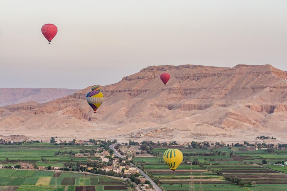 Vol en montgolfière au dessus de Louxor : une expérience inoubliable